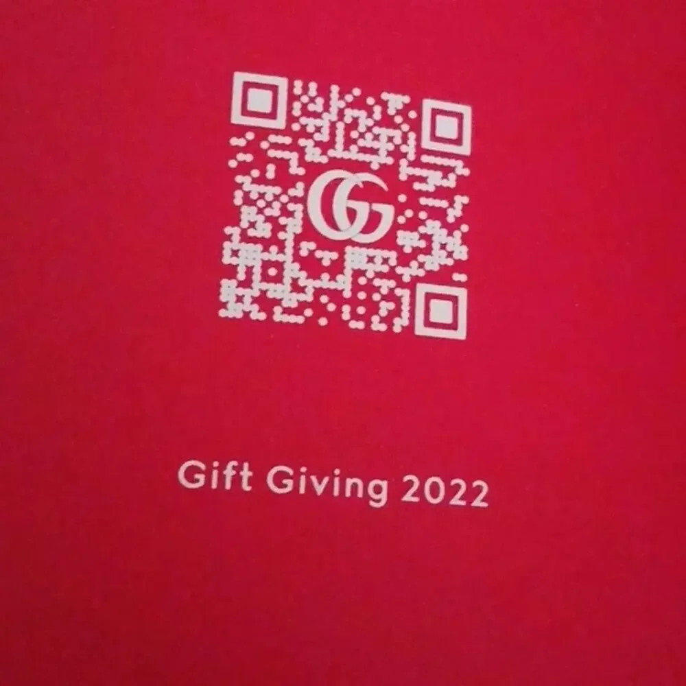 GUCCI Novelty wrapping paper book Greetings from GUCCI